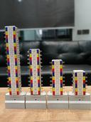 PAN Assembly Four Sizes Table Display